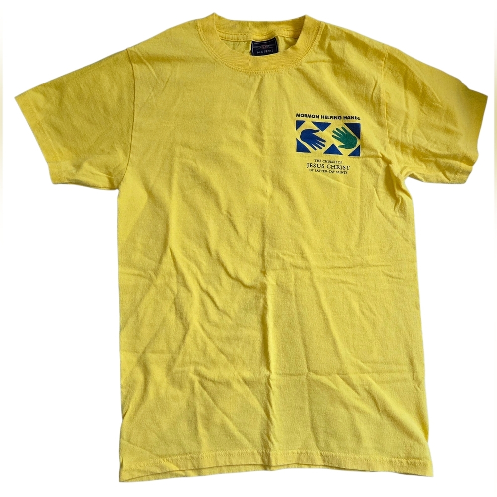 B&E Sport Yellow Logo T-Shirt